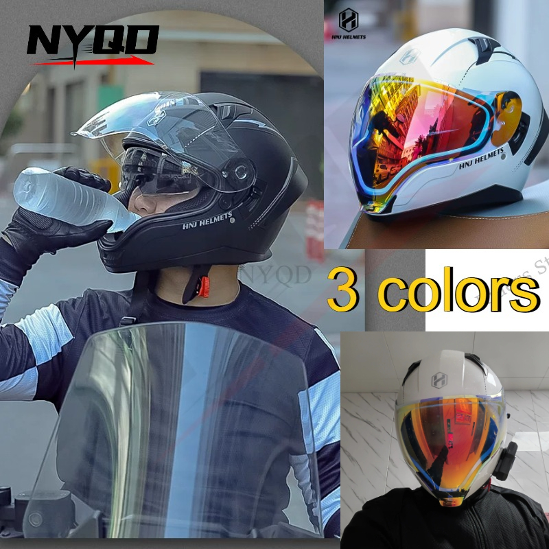 Scooter Helmet Set - خوذة رياضية كاملة الوجه معتمدة من