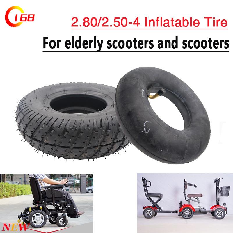 Scooter Tire - إطار سكوتر كهربائي 2.80/2.50-4، إطار خارجي،