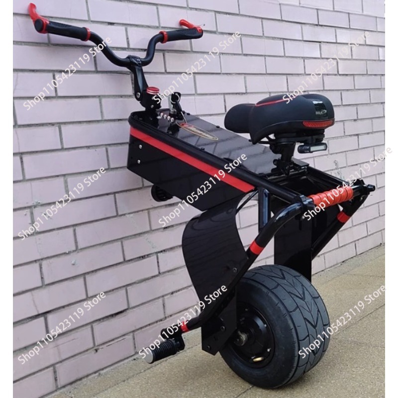Electric Scooter Adults - دراجة كهربائية أحادية العجلة مع مقعد،