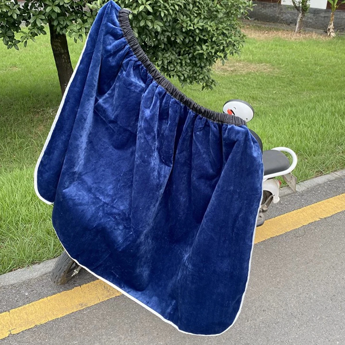 الشتاء يندبروف دراجة نارية الد - مراجعة Electric Scooter Rain Cover وسعره
