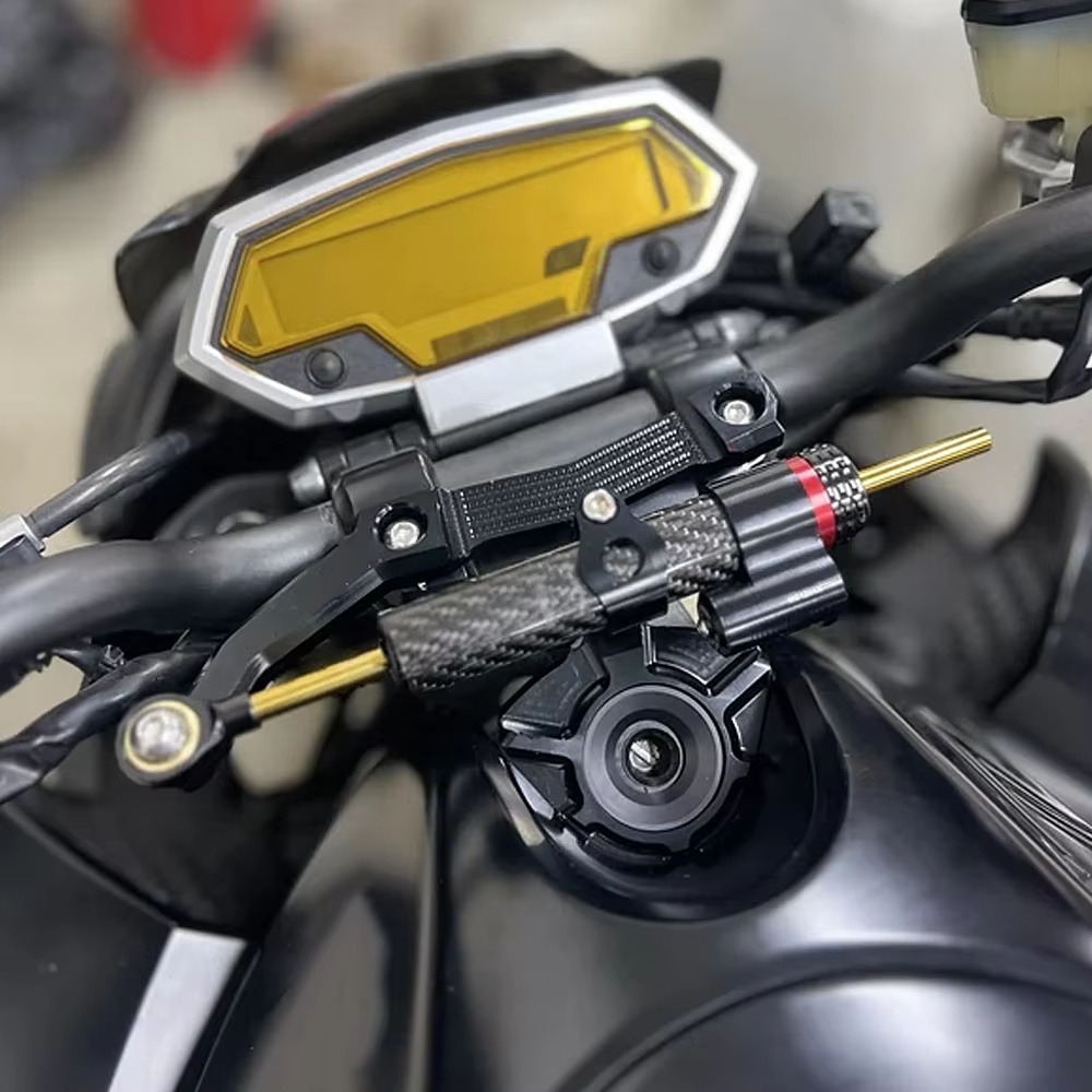 مجموعة تثبيت مثبت توجيه الدراج - مراجعة Steering Damper Stabilizer Kit Cnc وسعره