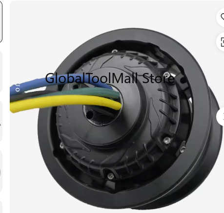 محرك محور سكوتر كهربائي عالي ا - مراجعة 60V 5000W Brushless Hub Motor وسعره