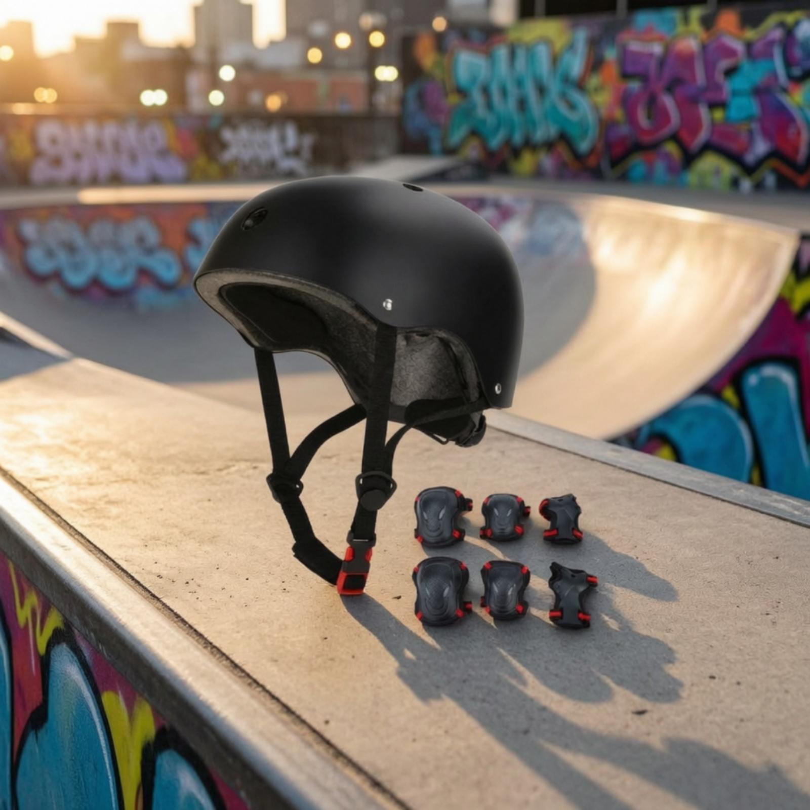 خوذة رياضية متعددة الاستخدامات - مراجعة Scooter Helmet Set وسعره
