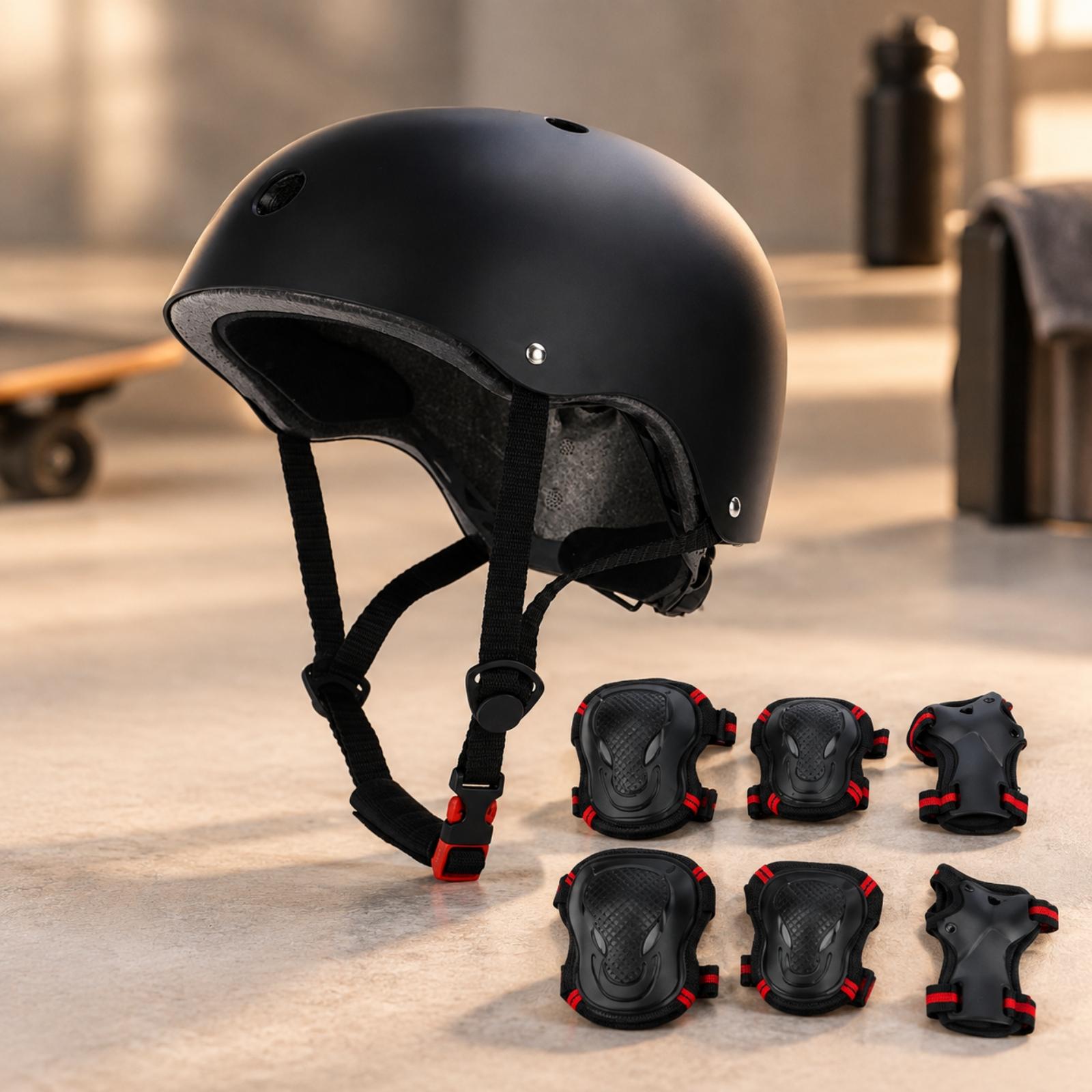 خوذة رياضية متعددة الاستخدامات - مراجعة Scooter Helmet Set وسعره