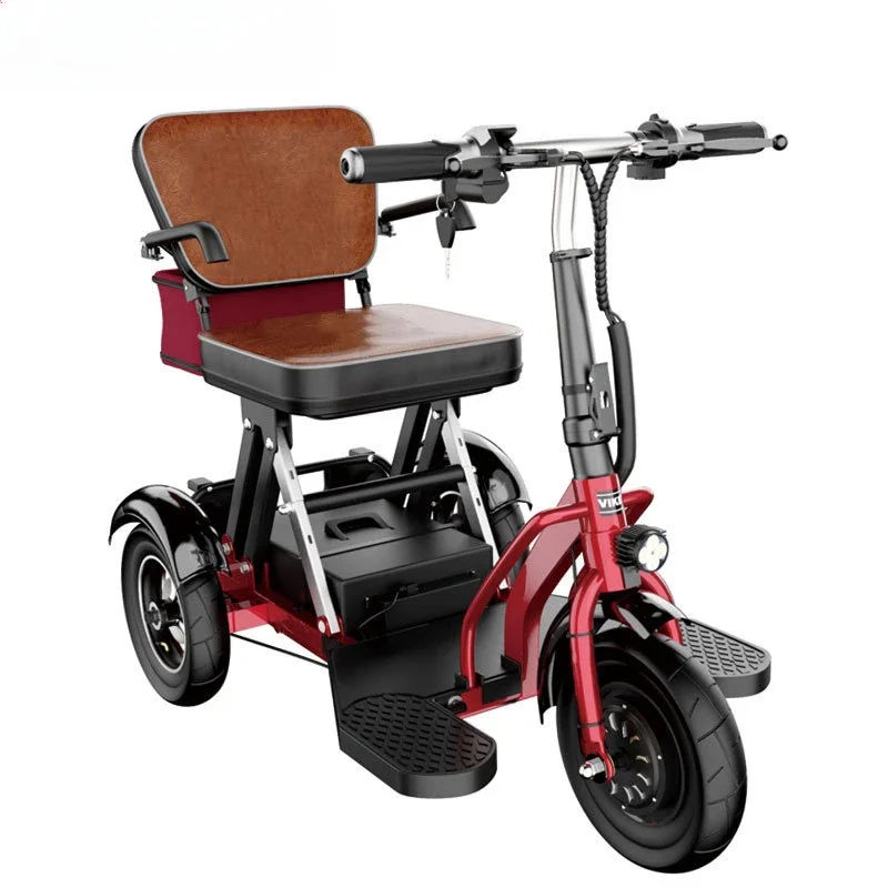 دراجة كهربائية ثلاثية العجلات  - مراجعة Folding Electric Scooter وسعره