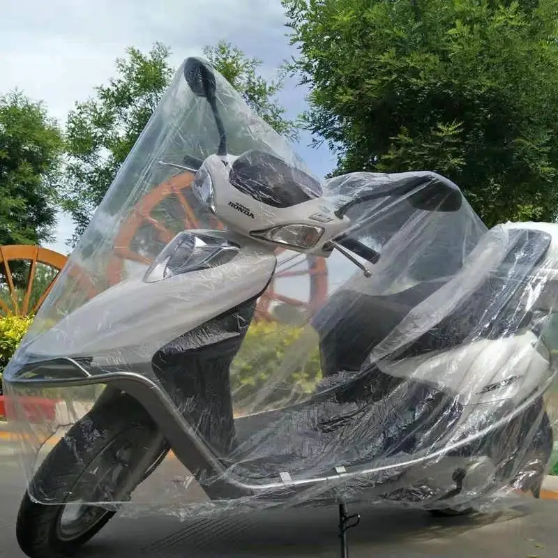 غطاء دراجة نارية شفاف مقاوم لل - مراجعة Electric Scooter Rain Cover وسعره