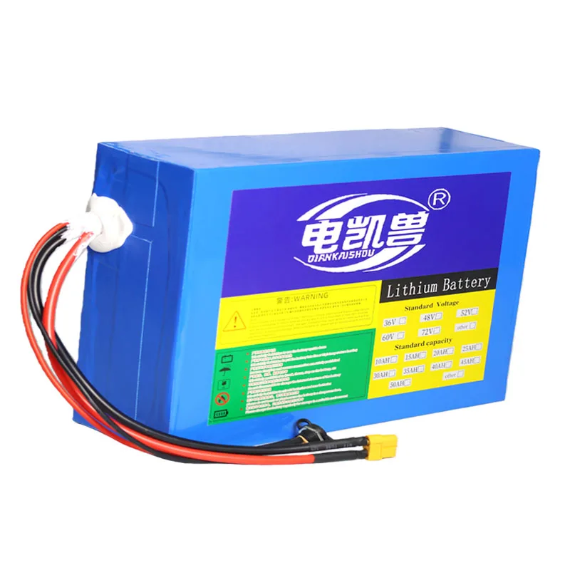 بطارية ليثيوم أيون جديدة 100%  - مراجعة 60V 30Ah 21700 Battery Pack وسعره