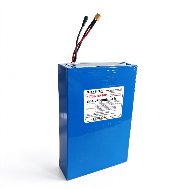 حزمة بطارية ليثيوم 60 فولت 217 - مراجعة 60V 30Ah 21700 Battery Pack وسعره