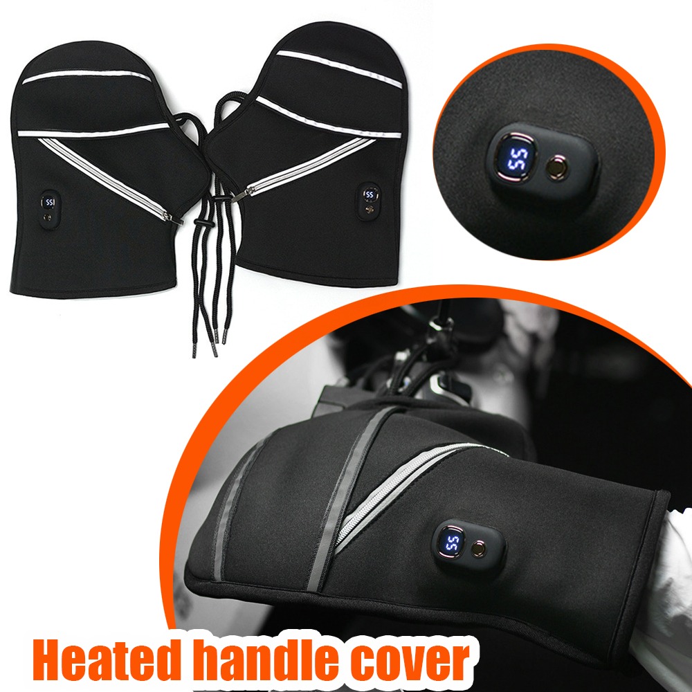 يغطي مقود الدراجة النارية قفاز - مراجعة Electric Scooter Rain Cover وسعره
