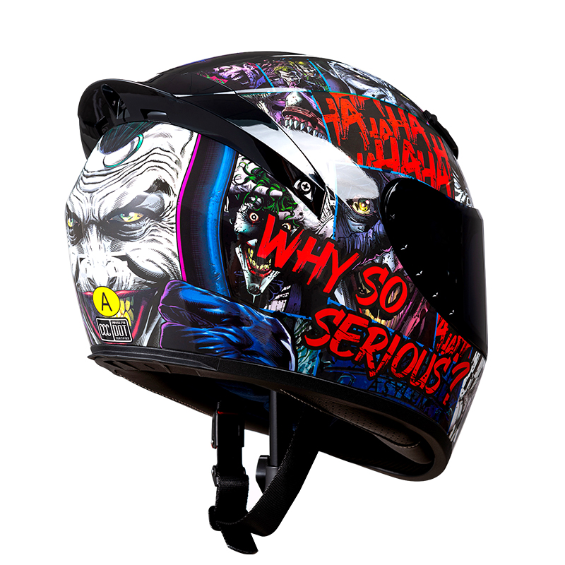 خوذة دراجة نارية كاملة الوجه ل - مراجعة Scooter Helmet Set وسعره
