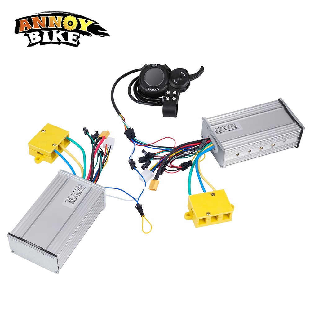 مجموعة وحدات تحكم للدراجات الك - مراجعة 72V 45A Dual Controller وسعره