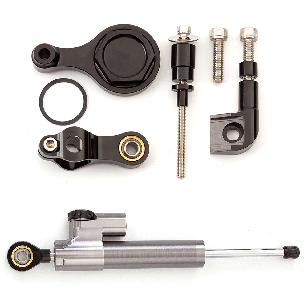 لياماها YZF R6 2006-2020 2019  - مراجعة Steering Damper Stabilizer Kit Cnc وسعره