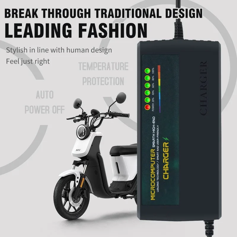 شاحن بطارية حمض الرصاص الجاف L - مراجعة Electric Scooter Charger وسعره